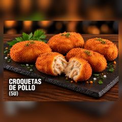 CROQUETAS DE POLLO (5U)
