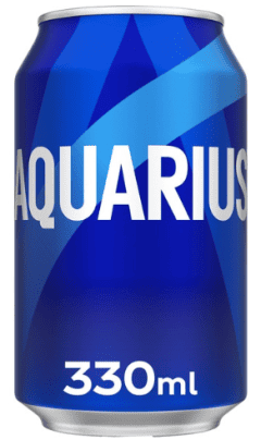 REFRESCO AQUARIUS LIMON LATA