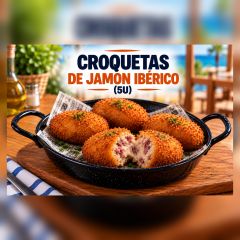 CROQUETAS DE JAMON IBERICO (5U)