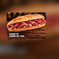 BAGUETTE JAMON DEL PAIS