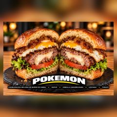 HAMBURGUESA POKEMON