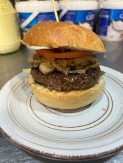 HAMBURGUESA BRAD PITT (VEGANO)