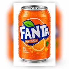 REFRESCO FANTA NARANJA LATA