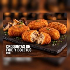 CROQUETAS DE FOIE Y BOLETUS (5U)