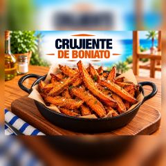 CRUJIENTE DE BONIATO