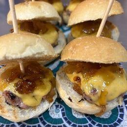 6 MONTADITOS MINI HAMBURGUESA – imagen 1