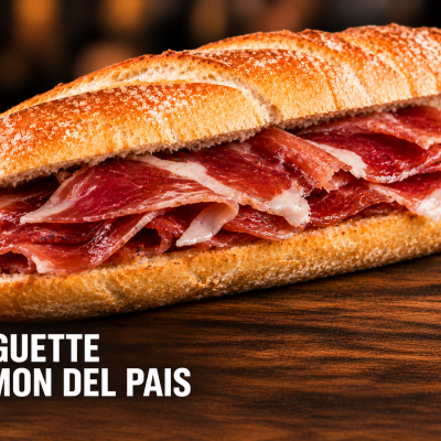 BAGUETTE JAMON DEL PAIS – imagen 1