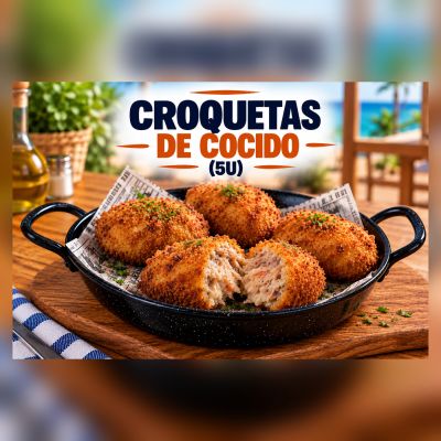 CROQUETAS DE COCIDO (5U) – imagen 1