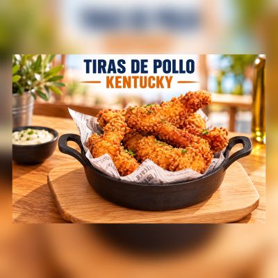 TIRAS DE POLLO AL ESTILO KENTUCKY – imagen 1
