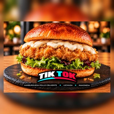 HAMBURGUESA TIK TOK – imagen 1