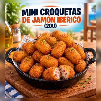 MINI CROQUETAS DE JAMON (20U) – imagen 1