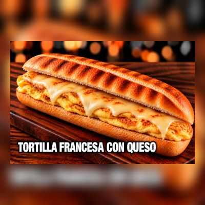 BAGUETTE TORTILLA DE QUESO – imagen 1