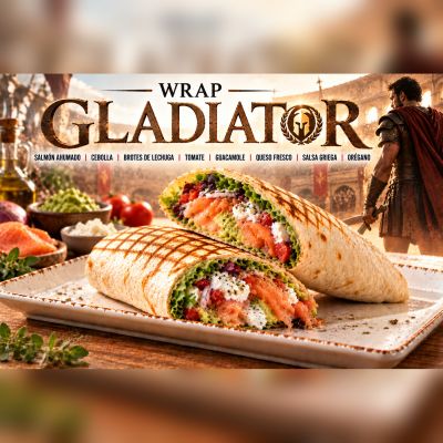 WRAP GLADIATOR – imagen 1