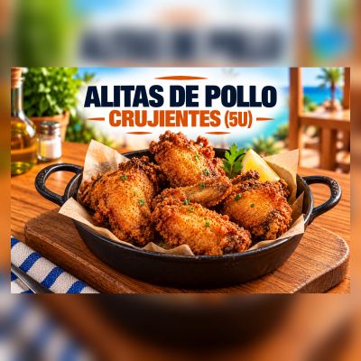 ALITAS DE POLLO CRUJIENTES – imagen 1