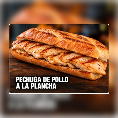 BAGUETTE PECHUGA POLLO – imagen 1